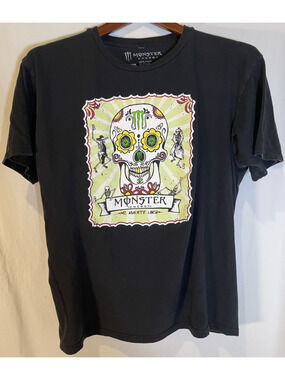 Monster Energy Mi Muerte Loca Energy Drink T-Shirt Black - L